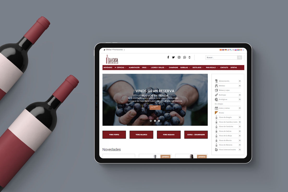 01 Casa Bodega diseño ecommerce tienda online