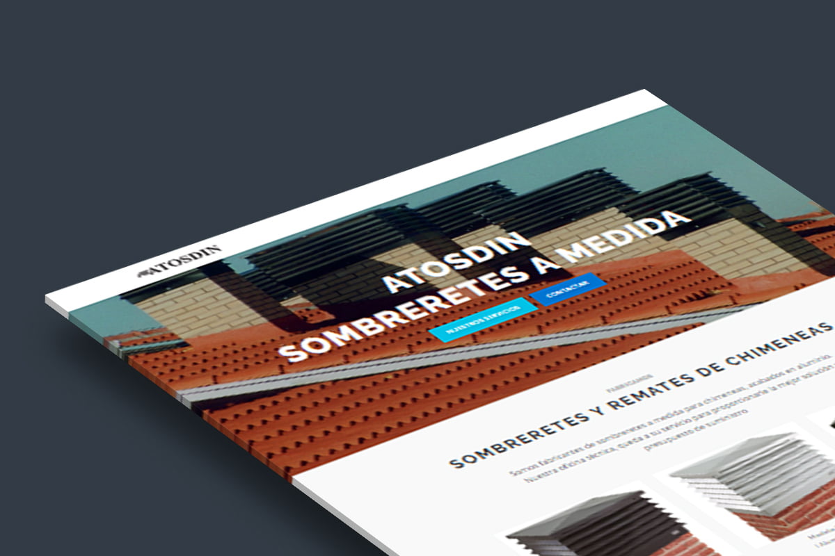 02 Atosdin Diseño de landing page